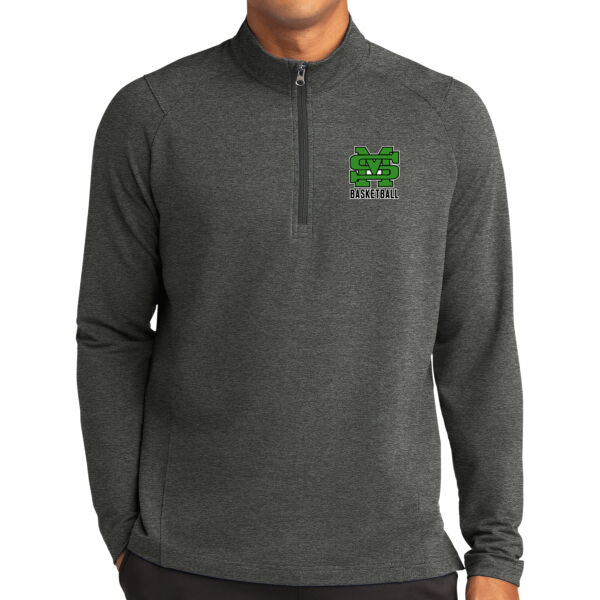 Stockton Mavericks Sport Wick Flex Fleece 1/4 Zip Thumbnail