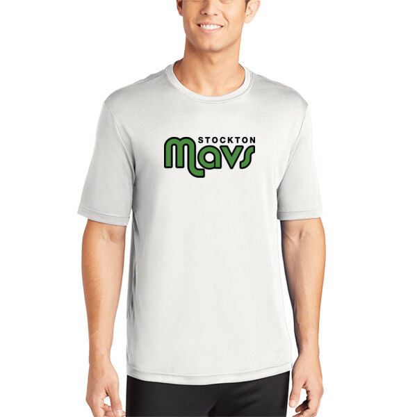 Stockton Mavericks White  PosiCharge Competitor Tee Thumbnail